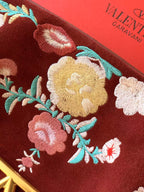 New Embroidered Leather Shopping Bag with Fur Details