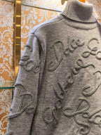 Premium Unisex High-Neck Wool Sweater – Fall/Winter Edition