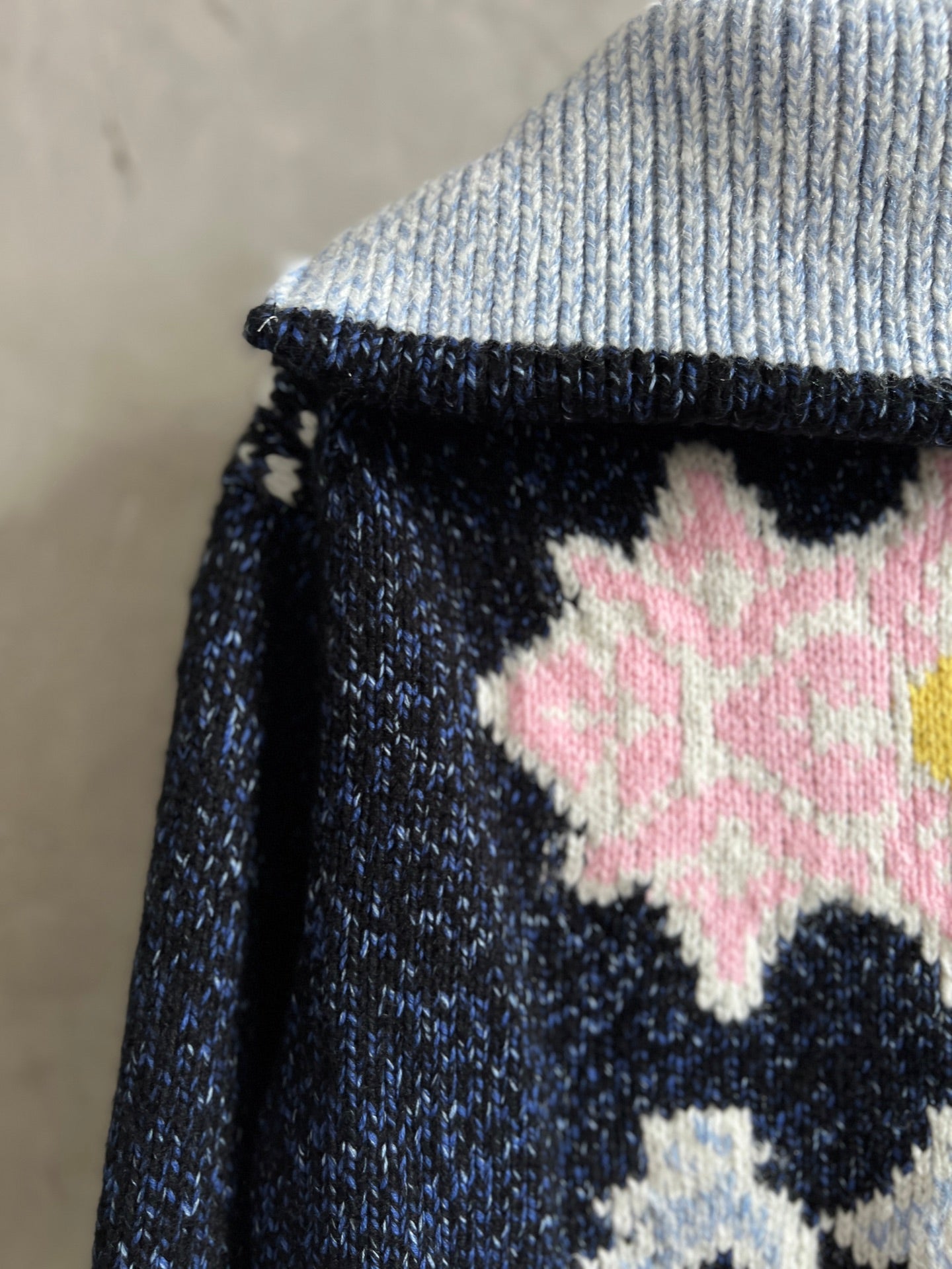 Luxury Embroidered Knit Cardigan – Sailboat &amp; Fishing Motif | Fall/Winter Collection
