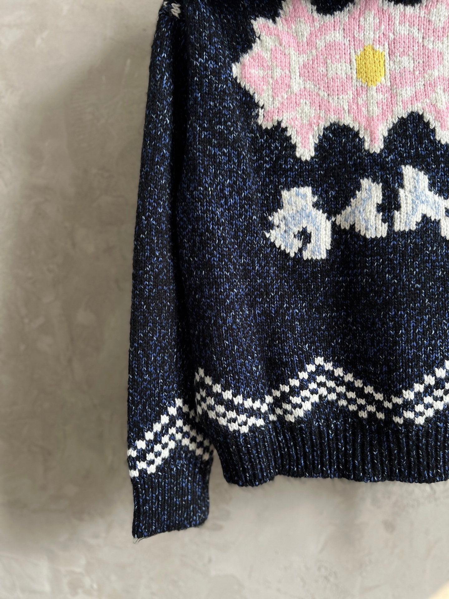 Luxury Embroidered Knit Cardigan – Sailboat &amp; Fishing Motif | Fall/Winter Collection