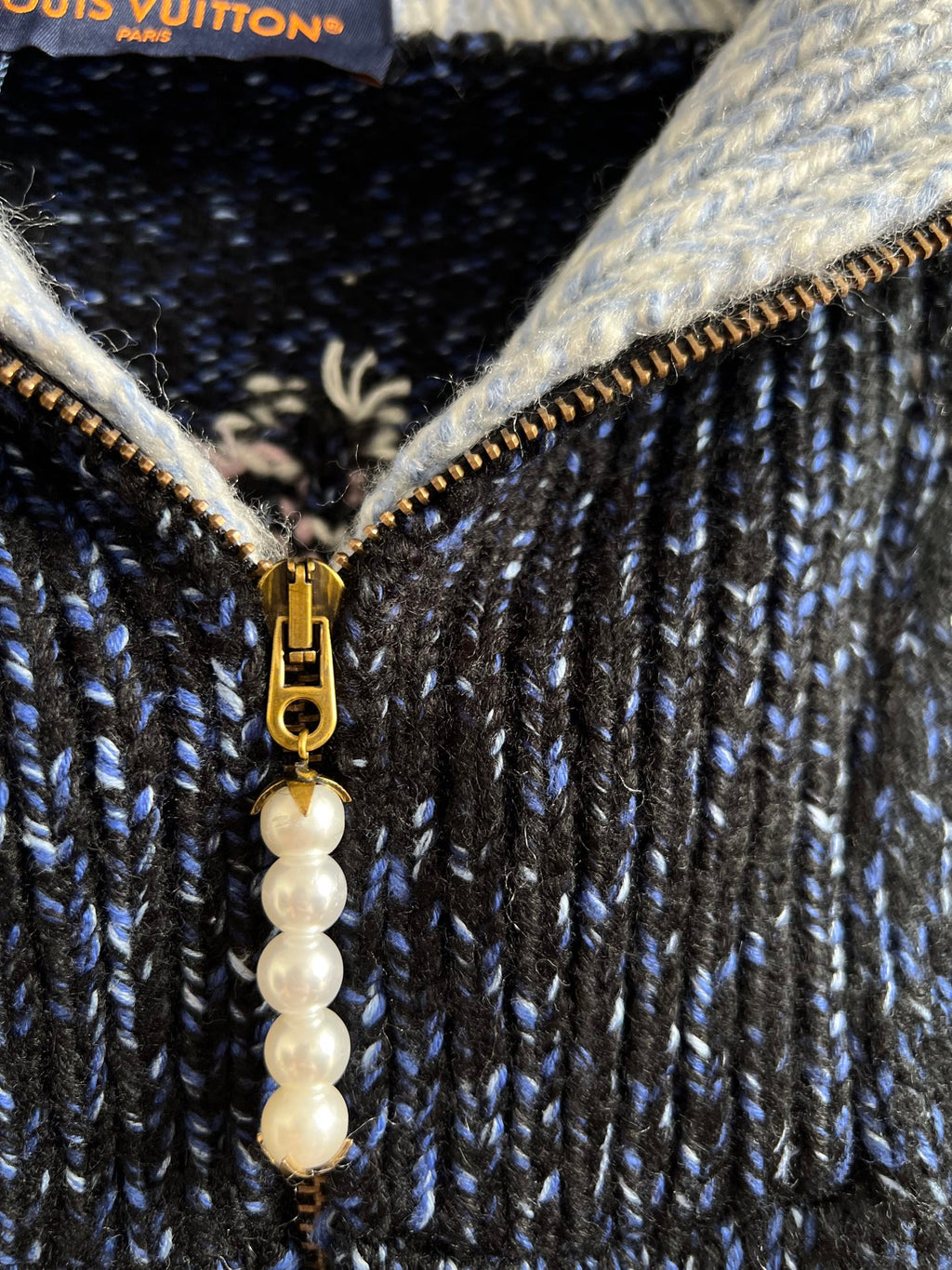 Luxury Embroidered Knit Cardigan – Sailboat &amp; Fishing Motif | Fall/Winter Collection