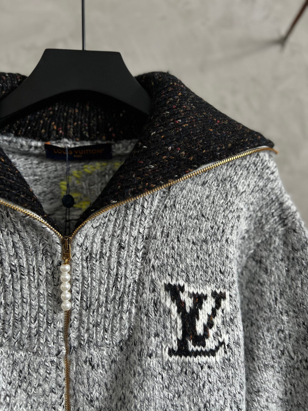 Luxury Embroidered Knit Cardigan – Sailboat &amp; Fishing Motif | Fall/Winter Collection