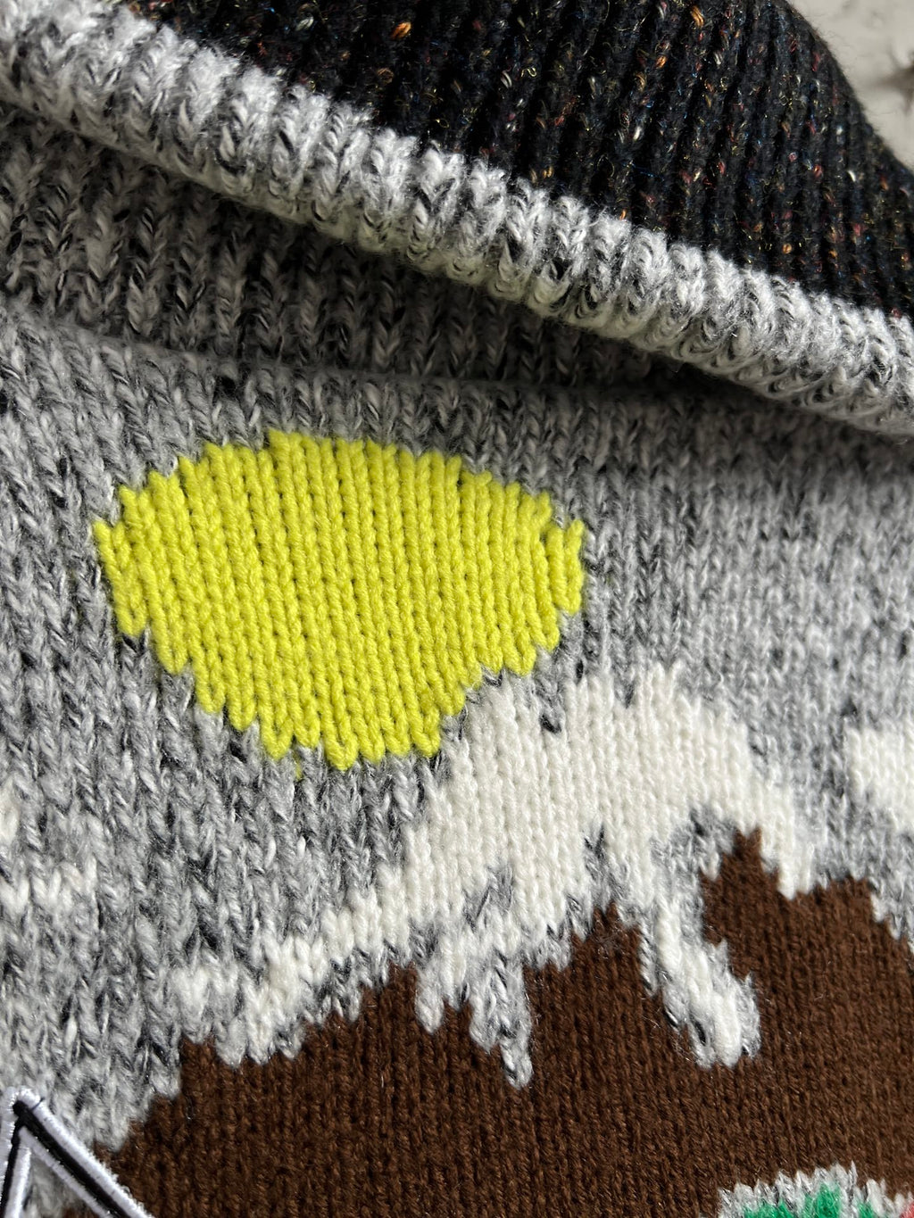 Luxury Embroidered Knit Cardigan – Sailboat &amp; Fishing Motif | Fall/Winter Collection