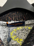 Luxury Embroidered Knit Cardigan – Sailboat &amp; Fishing Motif | Fall/Winter Collection
