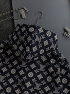 Premium Jacquard Clover Hoodie – Heavyweight Cotton | Unisex Fall/Winter Collection