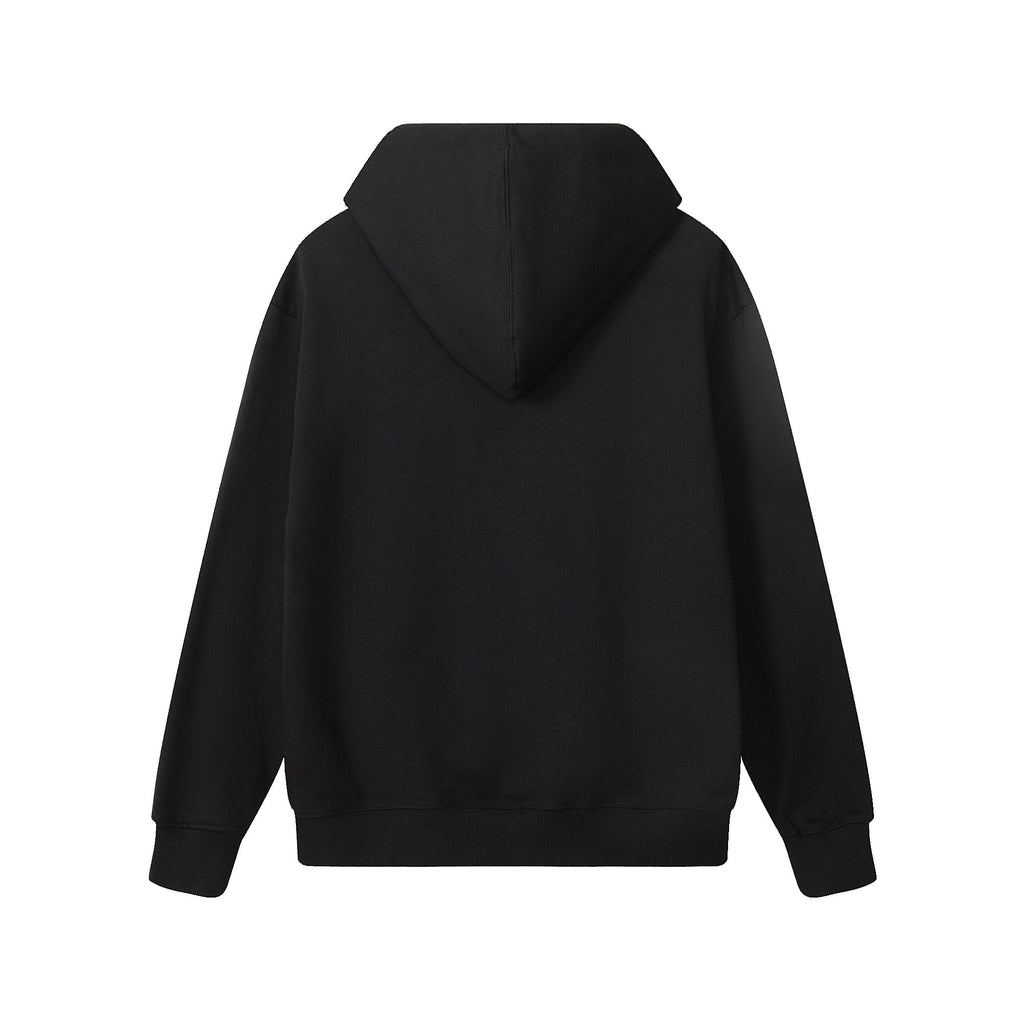 High-End Floral Letter Embroidery Hoodie – Custom Cotton | Unisex Oversize Fit