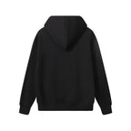 High-End Floral Letter Embroidery Hoodie – Custom Cotton | Unisex Oversize Fit