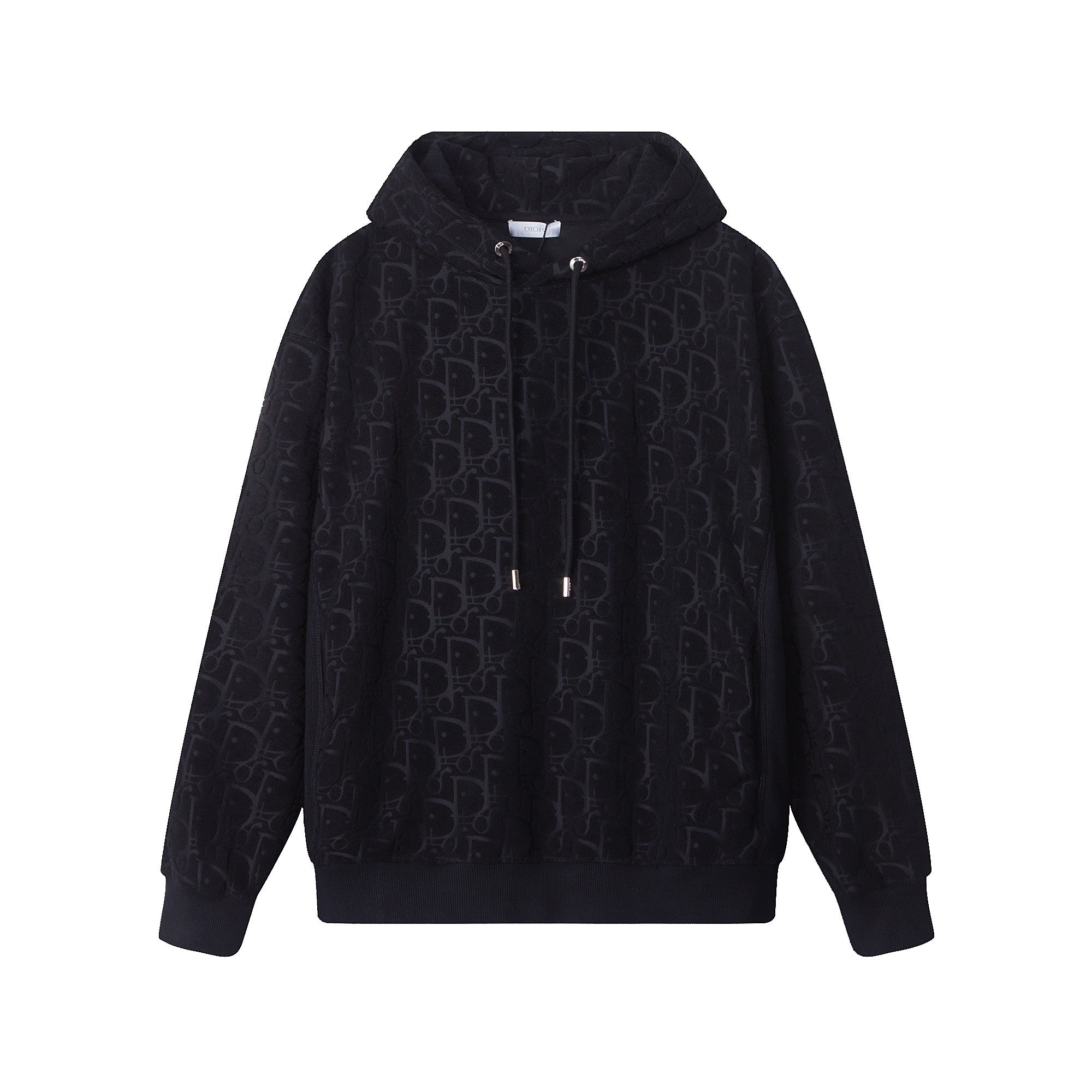 High-End Jacquard Towel-Logo Hoodie | Premium Custom Edition | Unisex Oversize Fit
