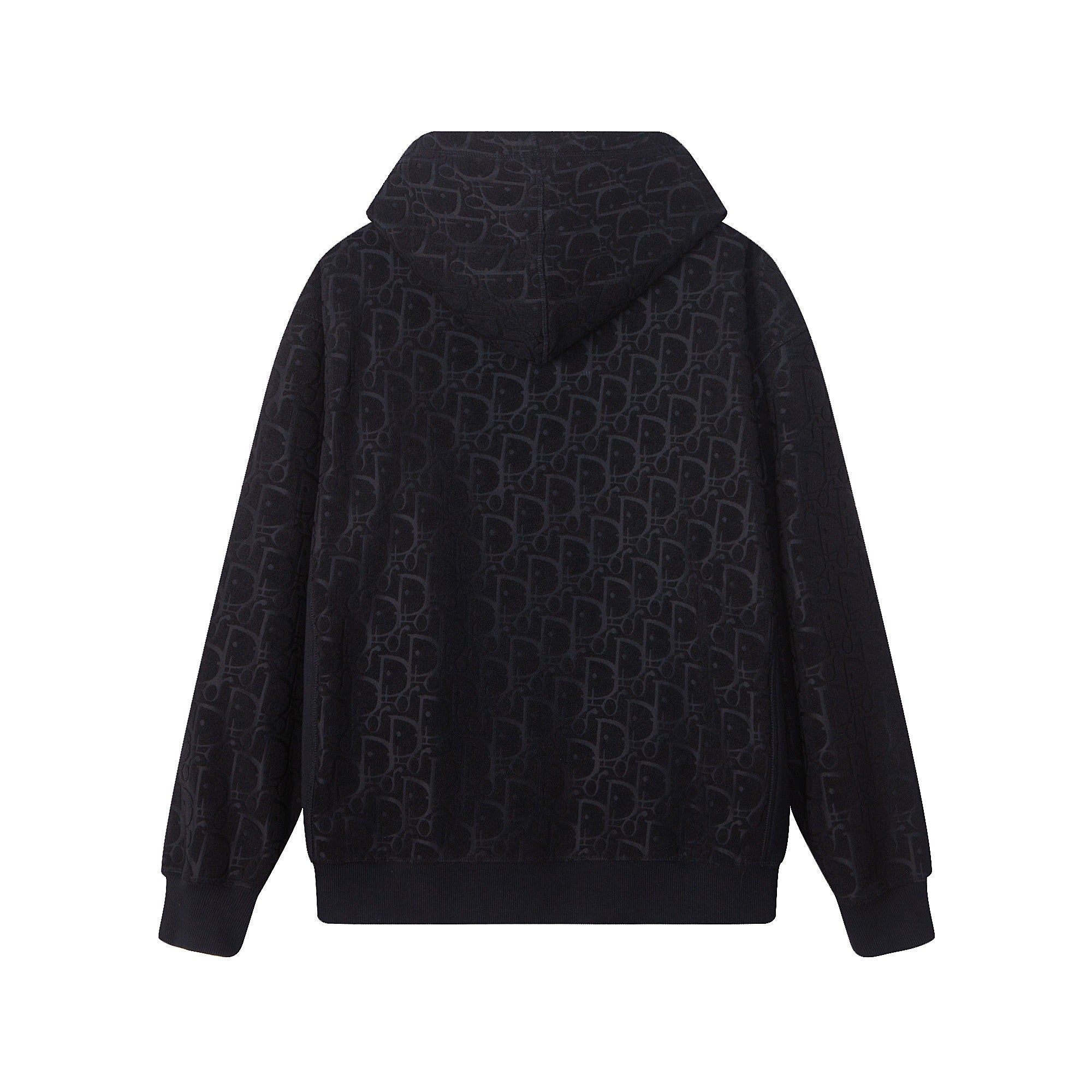 High-End Jacquard Towel-Logo Hoodie | Premium Custom Edition | Unisex Oversize Fit