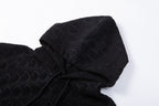 High-End Jacquard Towel-Logo Hoodie | Premium Custom Edition | Unisex Oversize Fit