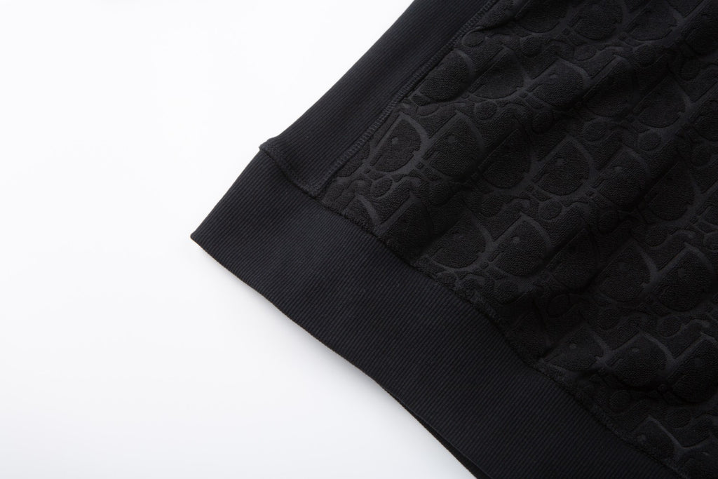 High-End Jacquard Towel-Logo Hoodie | Premium Custom Edition | Unisex Oversize Fit