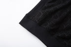High-End Jacquard Towel-Logo Hoodie | Premium Custom Edition | Unisex Oversize Fit
