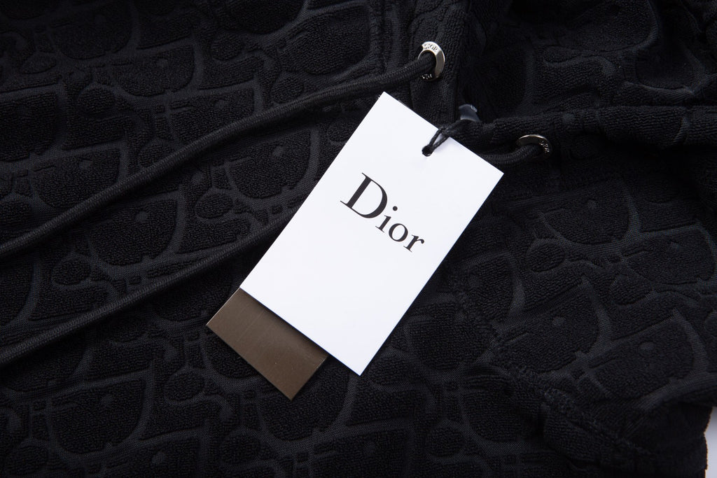 High-End Jacquard Towel-Logo Hoodie | Premium Custom Edition | Unisex Oversize Fit