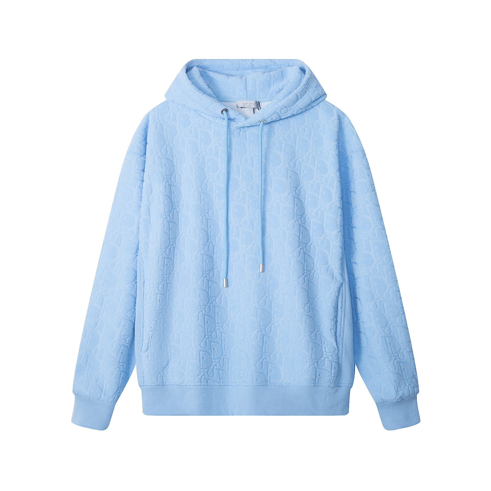 High-End Jacquard Towel-Logo Hoodie | Premium Custom Edition | Unisex Oversize Fit
