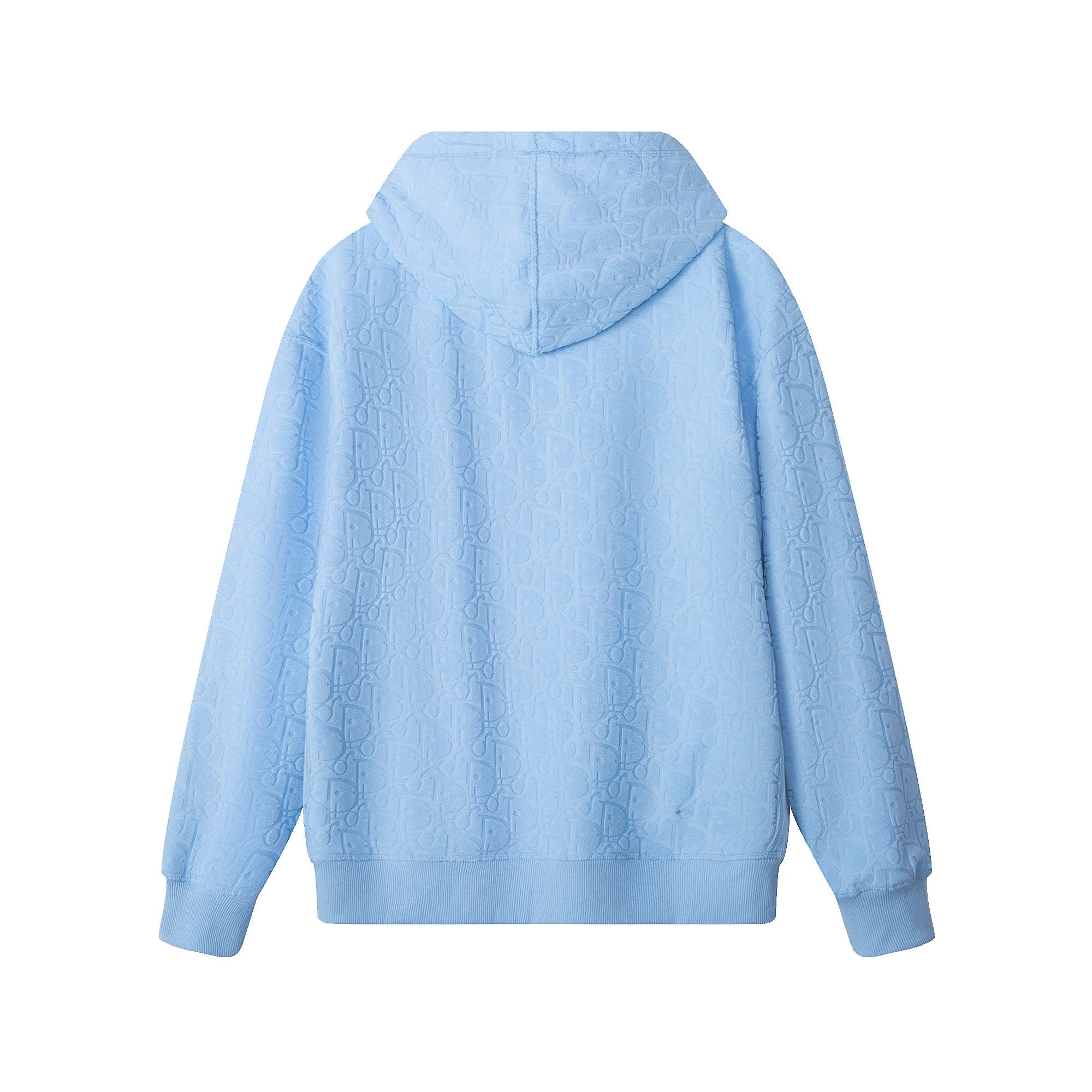 High-End Jacquard Towel-Logo Hoodie | Premium Custom Edition | Unisex Oversize Fit