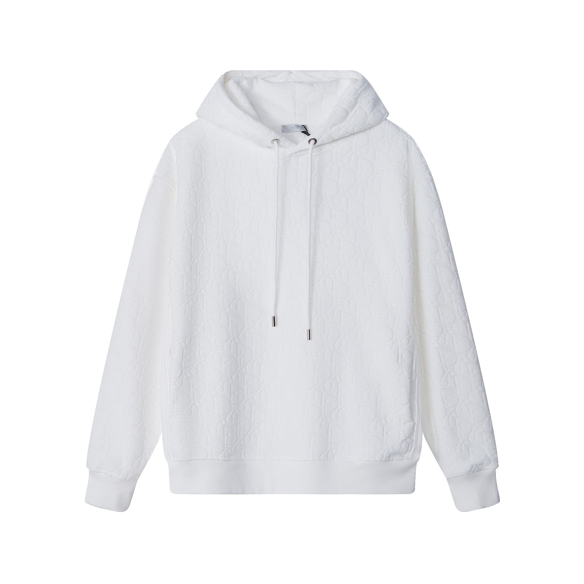 High-End Jacquard Towel-Logo Hoodie | Premium Custom Edition | Unisex Oversize Fit