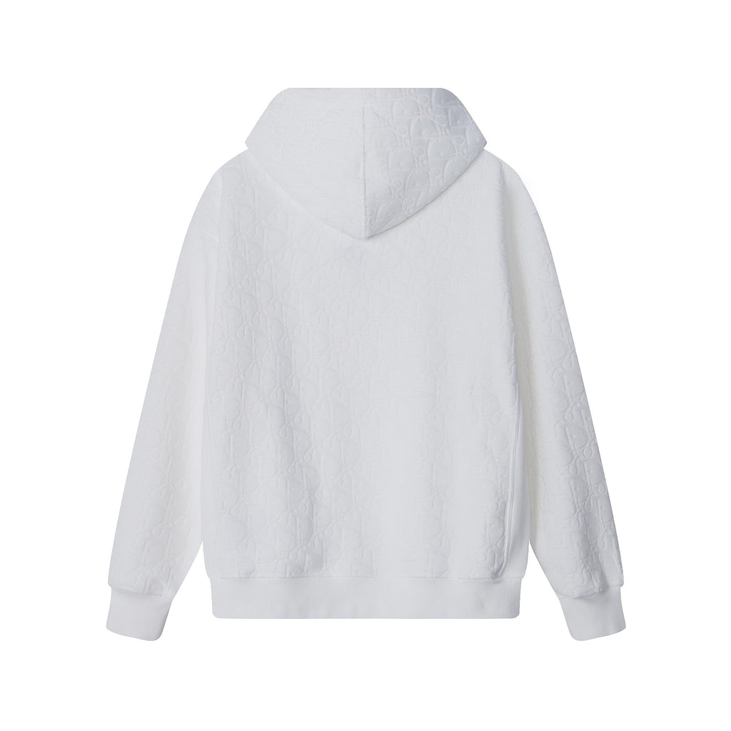 High-End Jacquard Towel-Logo Hoodie | Premium Custom Edition | Unisex Oversize Fit