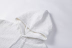 High-End Jacquard Towel-Logo Hoodie | Premium Custom Edition | Unisex Oversize Fit