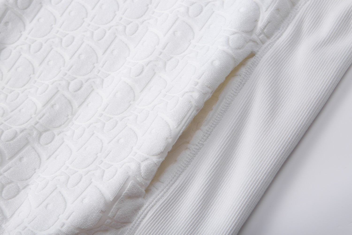 High-End Jacquard Towel-Logo Hoodie | Premium Custom Edition | Unisex Oversize Fit