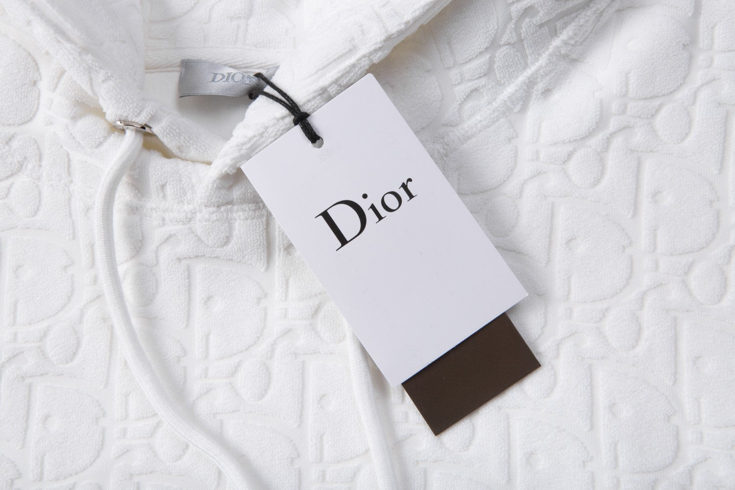 High-End Jacquard Towel-Logo Hoodie | Premium Custom Edition | Unisex Oversize Fit