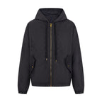 Monogram Quilted Hooded Windbreaker Jacket