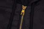 Monogram Quilted Hooded Windbreaker Jacket