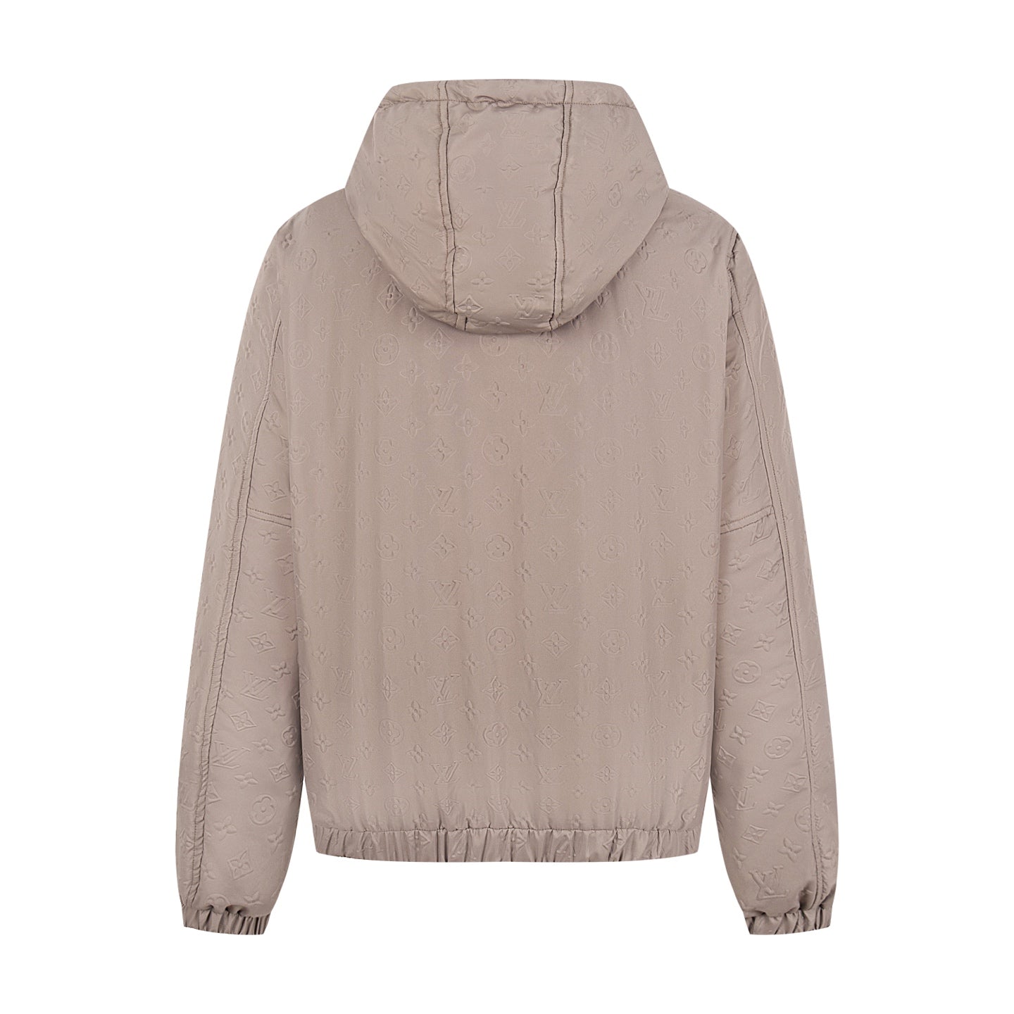 Monogram Quilted Hooded Windbreaker Jacket