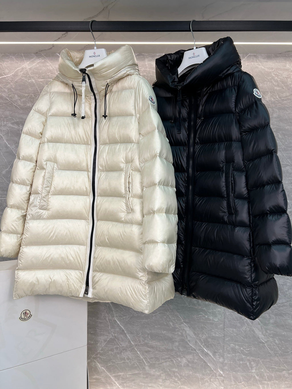 Women’s Mid-Length Hooded Down Jacket – A-Line Silhouette
