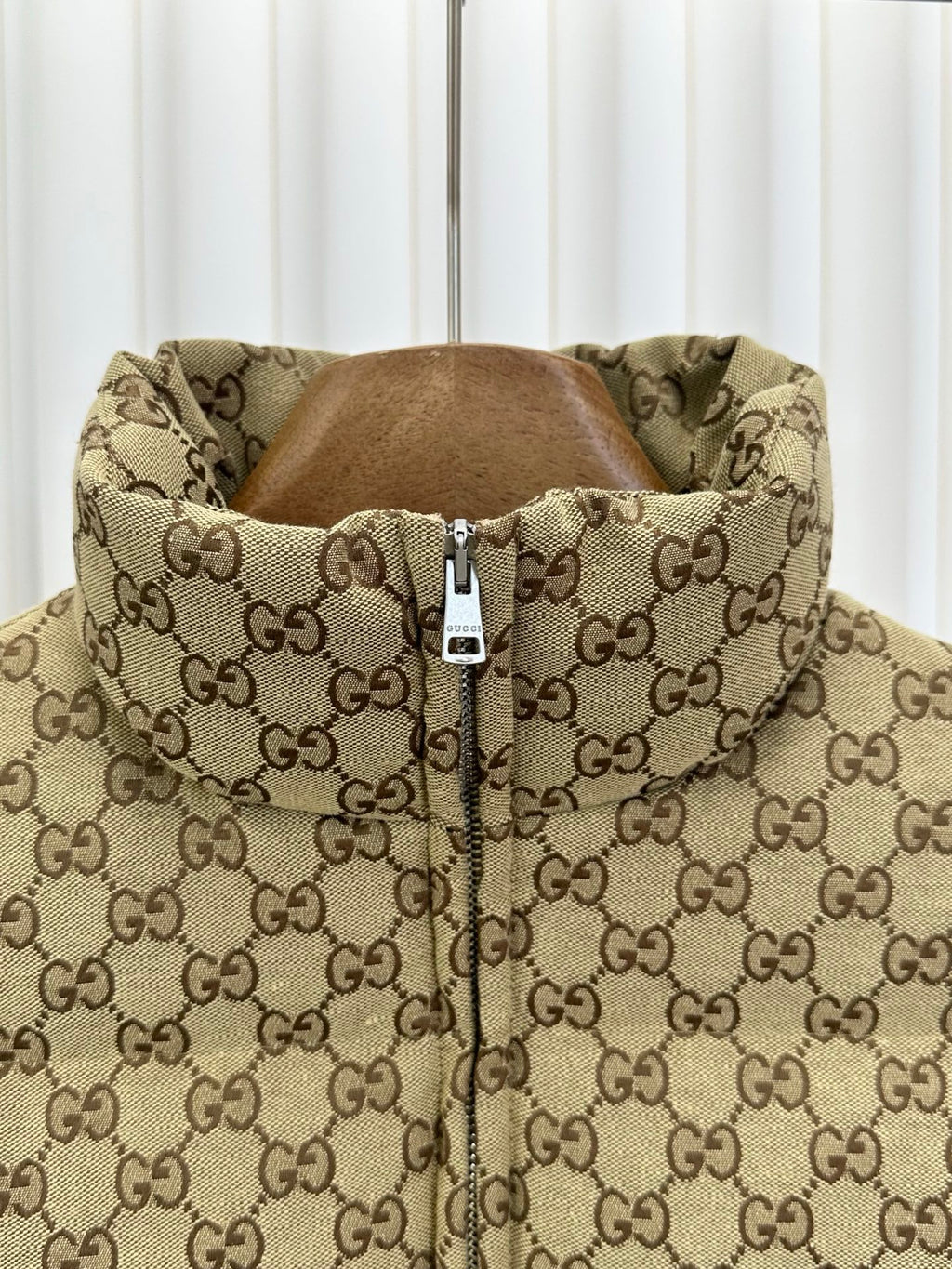 Jacquard Belted Down Jacket | Lightweight & Elegant Winter Essential