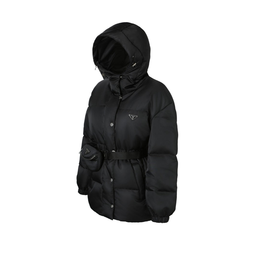 Redefine Winter Style | Premium Recycled Nylon Long Down Jacket | Versatile & Chic