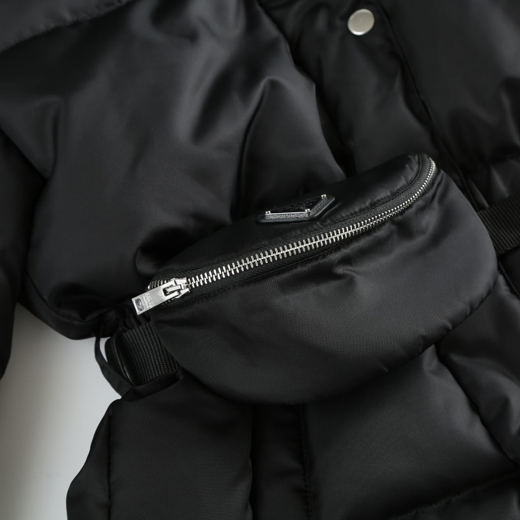 Redefine Winter Style | Premium Recycled Nylon Long Down Jacket | Versatile & Chic