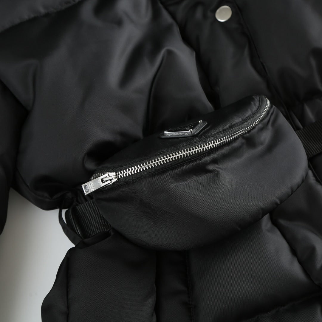 Redefine Winter Style | Premium Recycled Nylon Long Down Jacket | Versatile & Chic