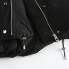 L*0*W Down Vest with Lambswool Collar & Ribbon Accents