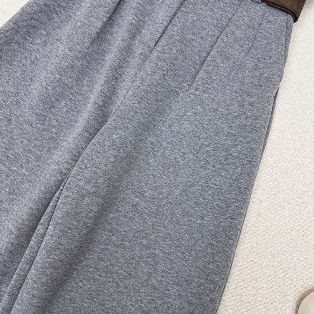 Belted Straight-Leg Pants – Effortless Casual Style