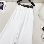 Belted Straight-Leg Pants – Effortless Casual Style