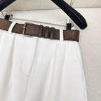 Belted Straight-Leg Pants – Effortless Casual Style