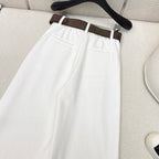 Belted Straight-Leg Pants – Effortless Casual Style