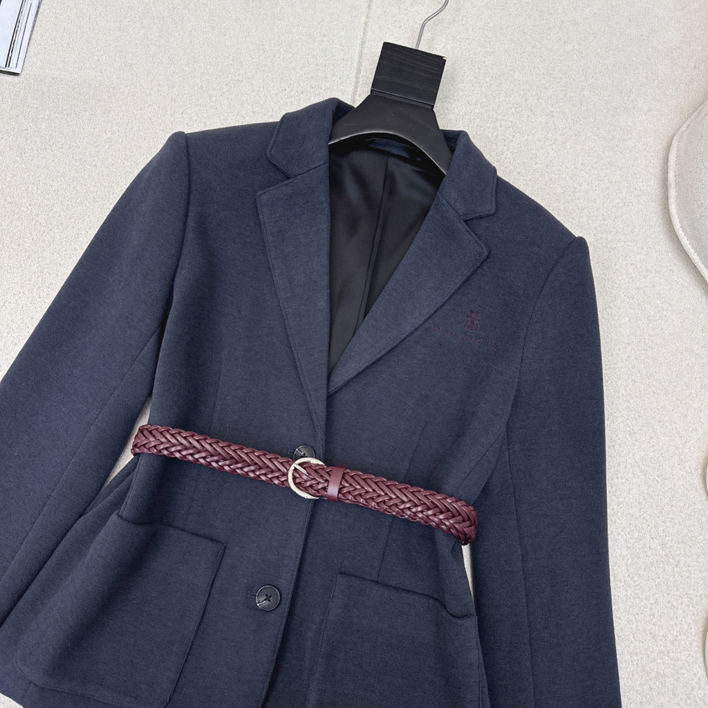 Tailored Knit Blazer – Early Spring Exclusive