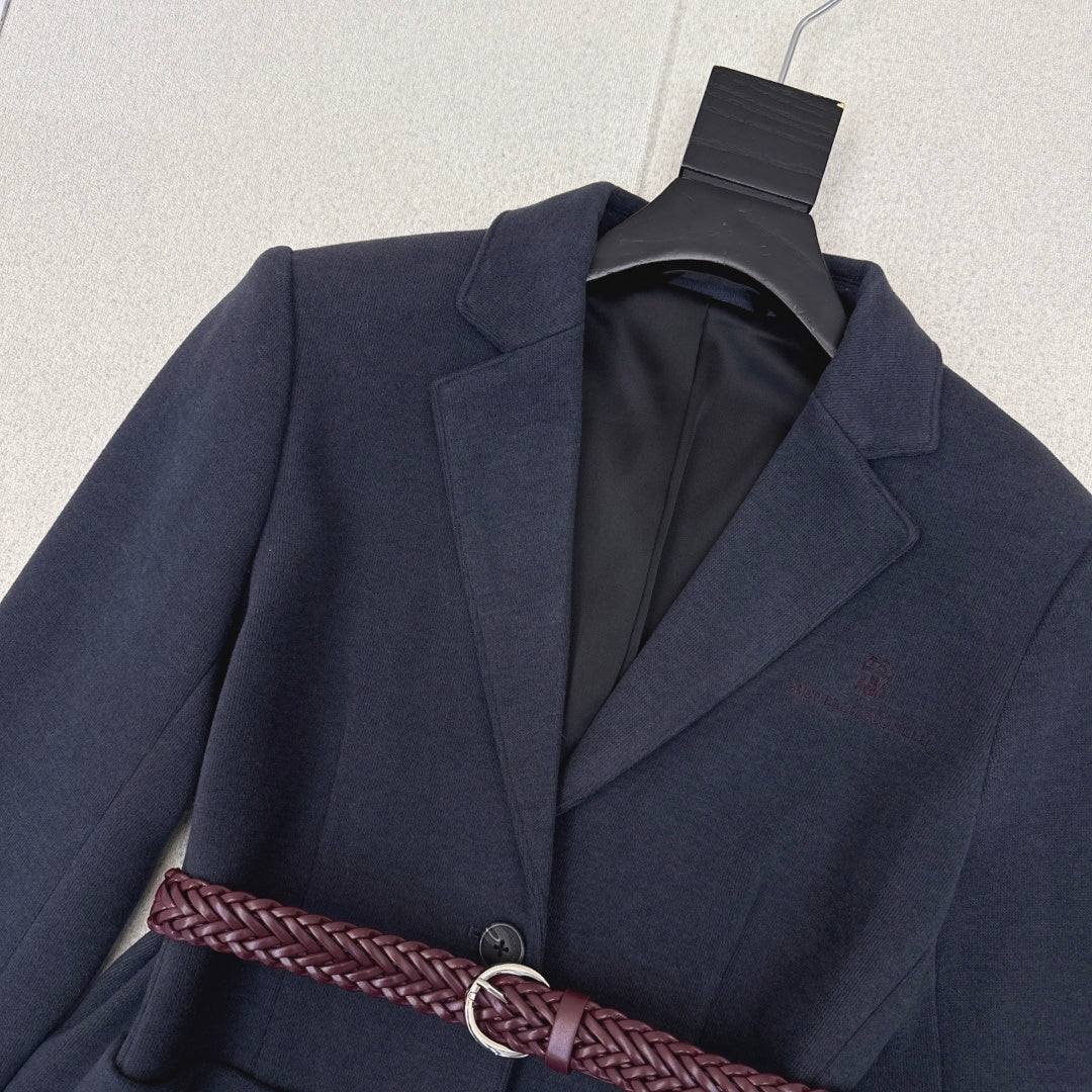 Tailored Knit Blazer – Early Spring Exclusive