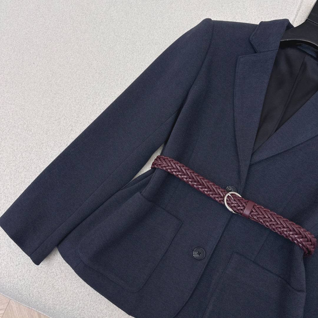 Tailored Knit Blazer – Early Spring Exclusive