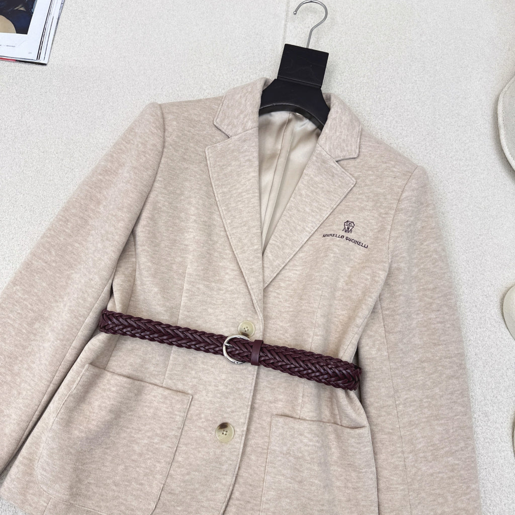 Tailored Knit Blazer – Early Spring Exclusive