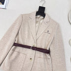 Tailored Knit Blazer – Early Spring Exclusive