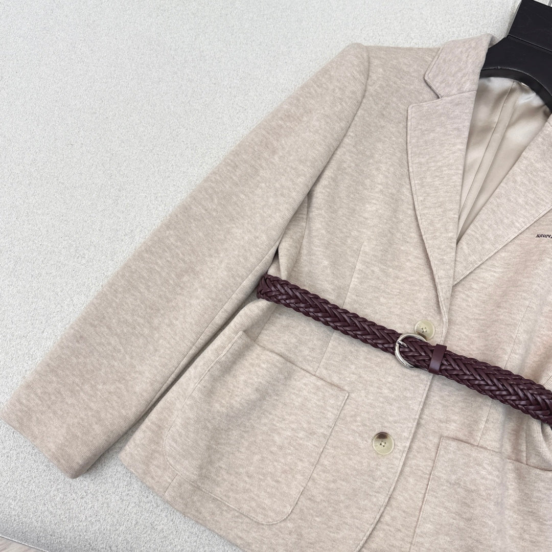 Tailored Knit Blazer – Early Spring Exclusive