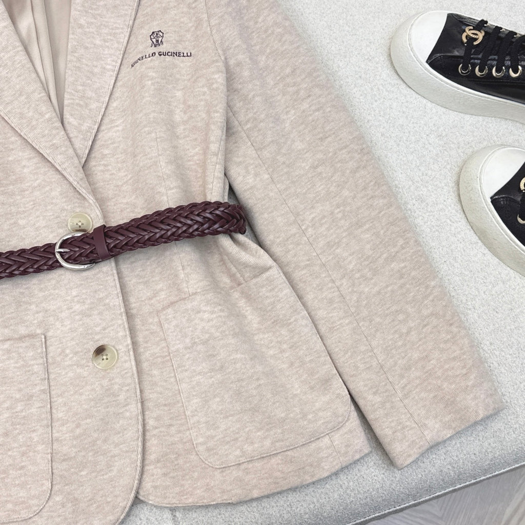 Tailored Knit Blazer – Early Spring Exclusive