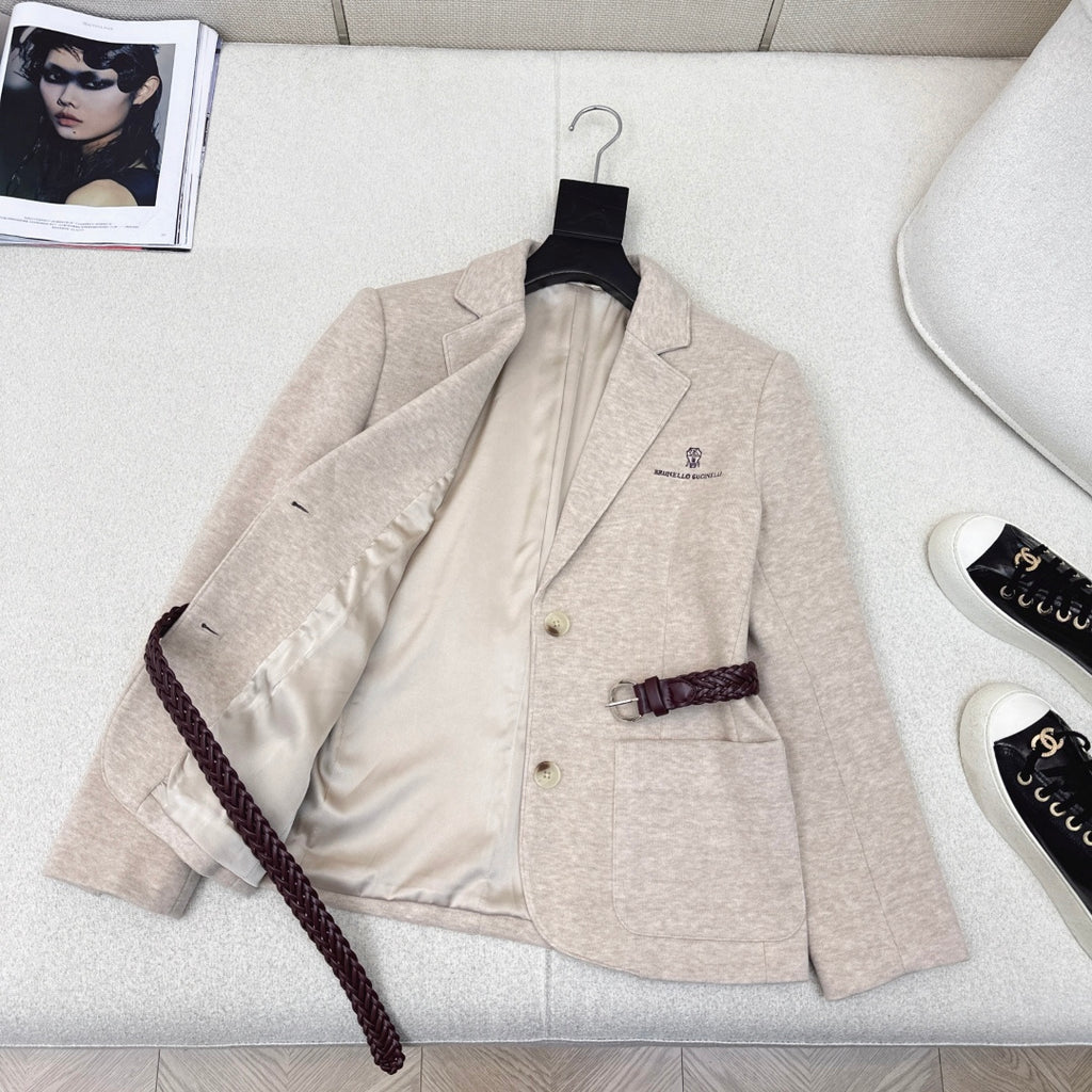 Tailored Knit Blazer – Early Spring Exclusive