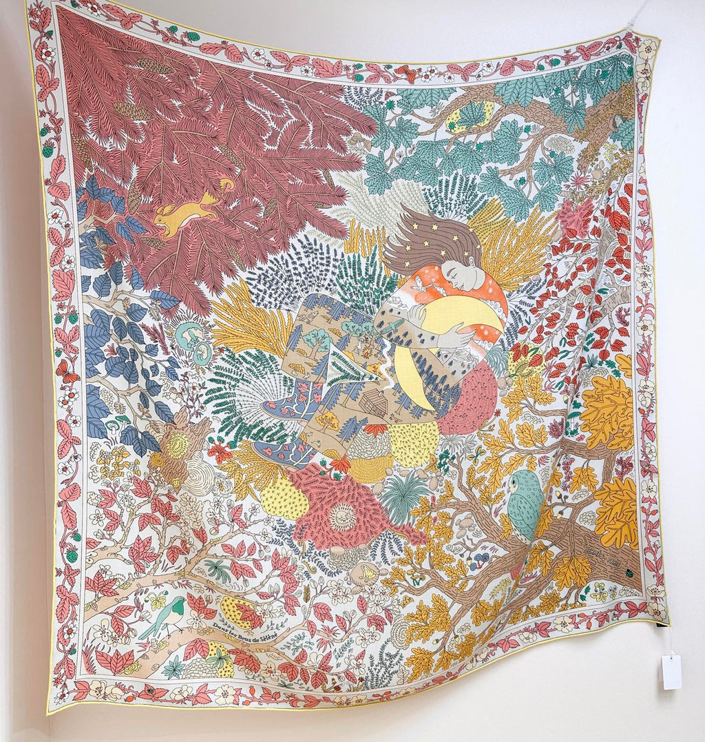 New Luxury Double-Sided Cashmere & Silk Square Scarf — 140×140cm