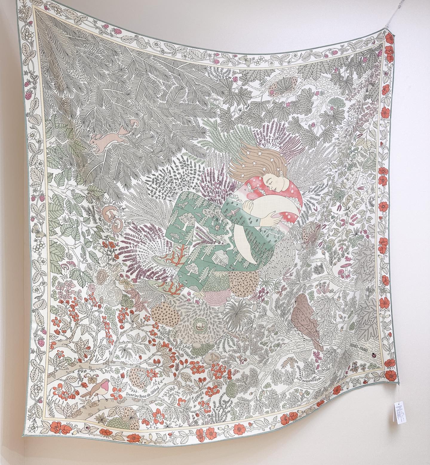 New Luxury Double-Sided Cashmere & Silk Square Scarf — 140×140cm