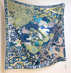 New Luxury Double-Sided Cashmere & Silk Square Scarf — 140×140cm