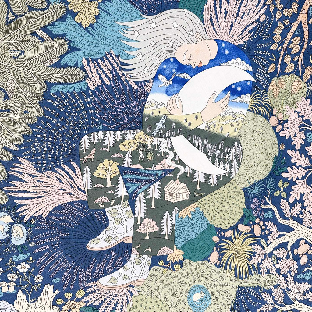 New Luxury Double-Sided Cashmere & Silk Square Scarf — 140×140cm