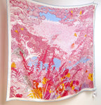 New Luxury Double-Sided Cashmere & Silk Square Scarf — 135 × 135 cm